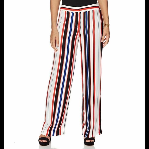 Vince Camuto Pants - NWT Vince Camuto Striped Wide Leg Pants Size 24W